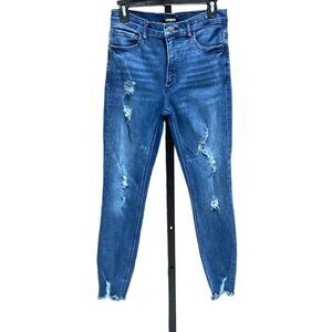 Express Stretch High Rise Ankle Legging Jean Size 6